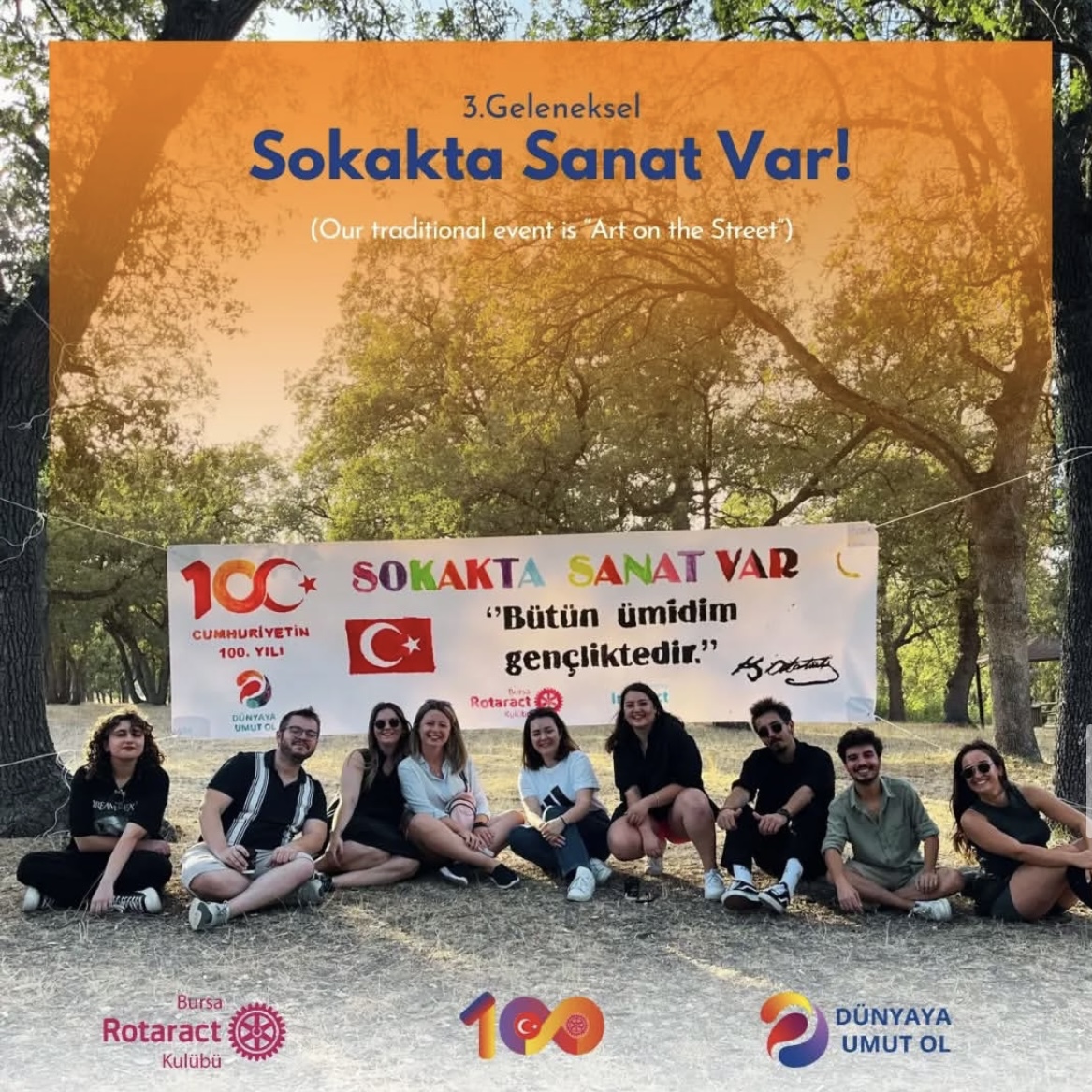 Üçüncü Geleneksel Sokakta Sanat Var!