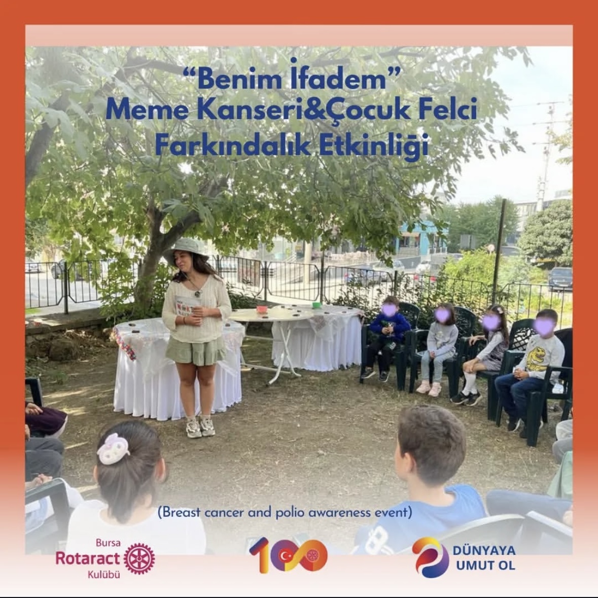 ''Benim İfadem'' Meme Kanseri & Çocuk Felci Farkındalık Etkinliği