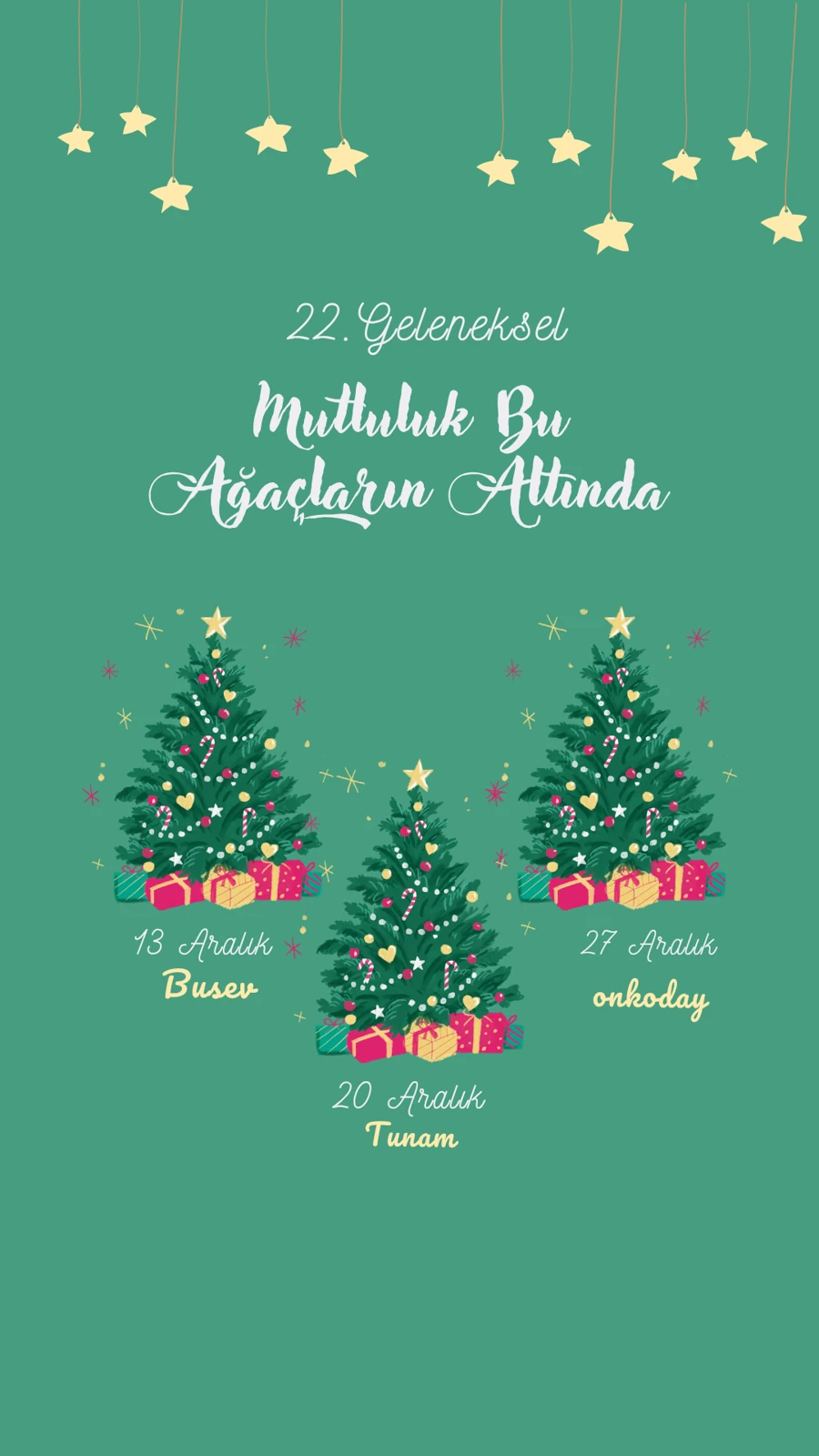Mutluluk Bu Ağaçların Altında