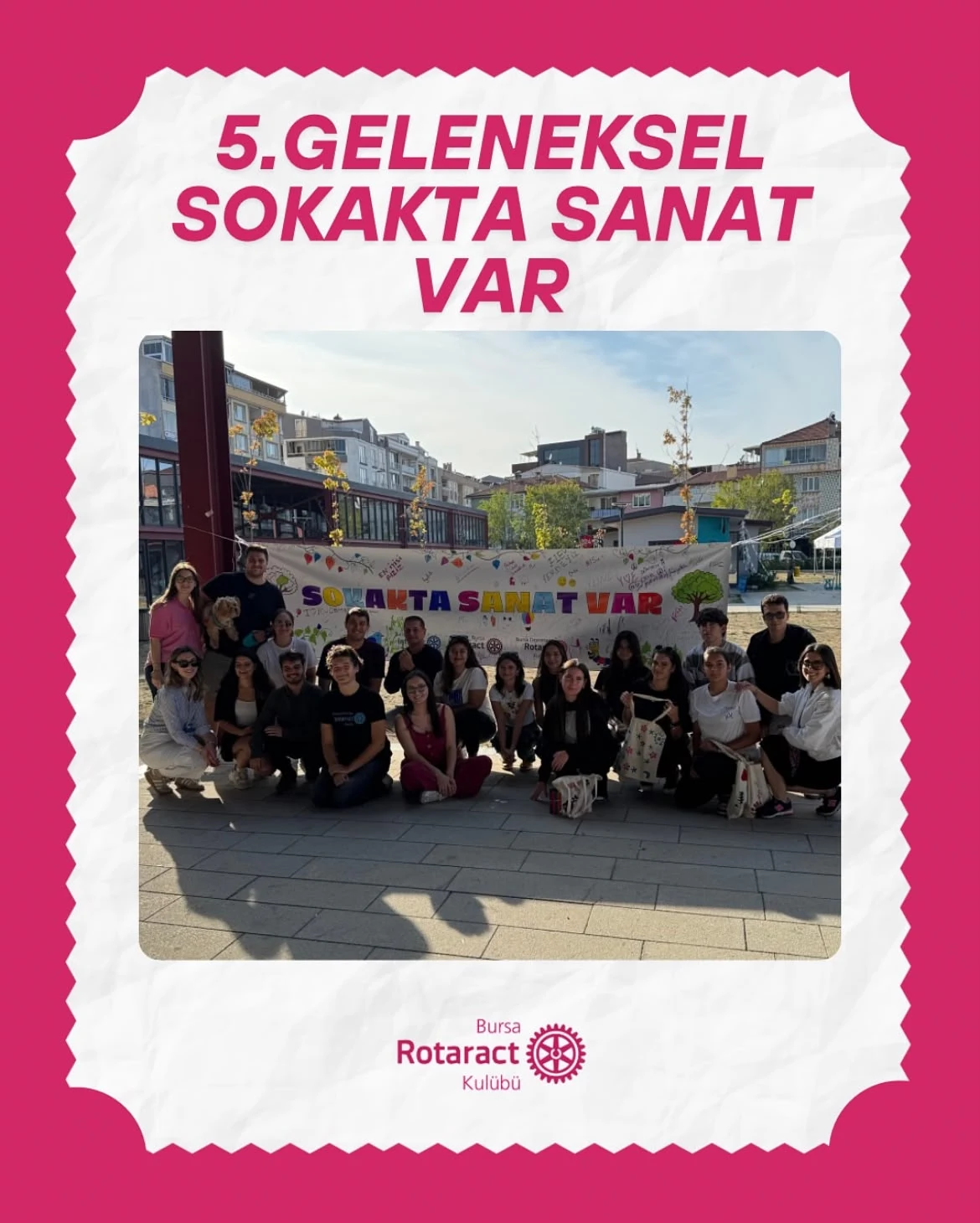 Sokakta Sanat Var