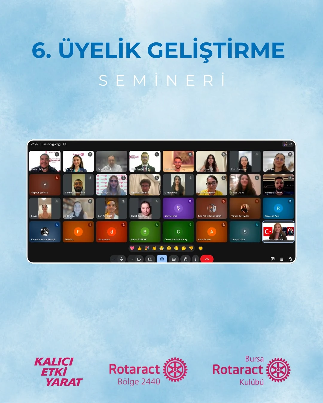 6. Üyelik Geliştirme Semineri